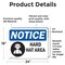 Signmission 18 in Height, 24 in Width, Vinyl Decal, Rectangle OS-2PACK-NS-D-1824-L-15783 - alternate 4